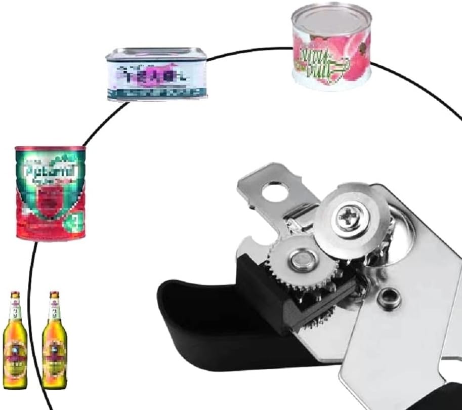HIGHROCK Multi-Function Can Opener Black