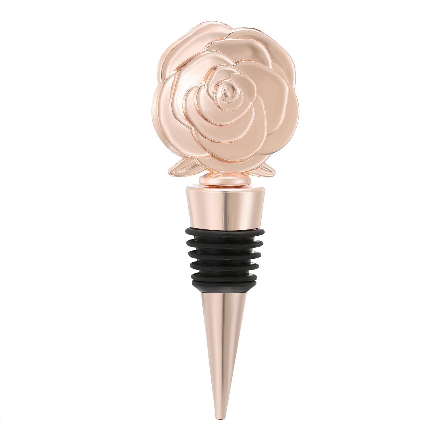 15 pcs Rose Wine Stoppers Wedding Favors