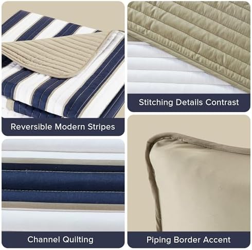 Comfort Spaces Quilt Set Twin Size 2 Piece