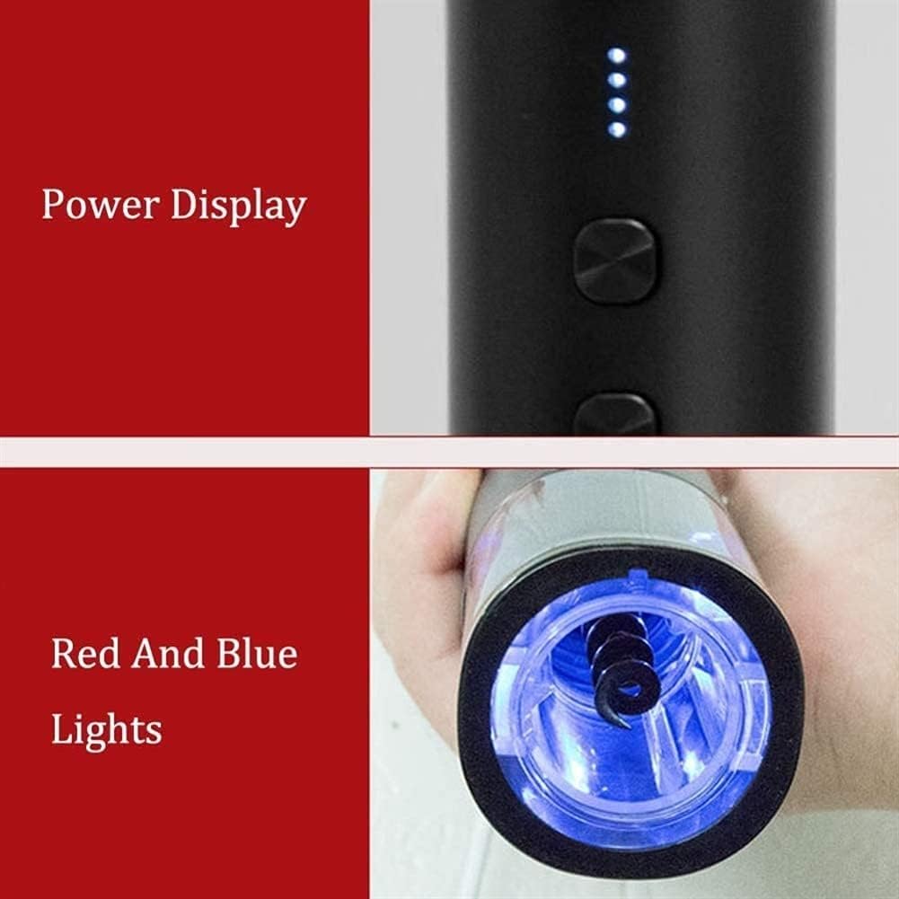 UOOD Rechargeable Electric Wine Opener with USB Charging and Corkscrew
