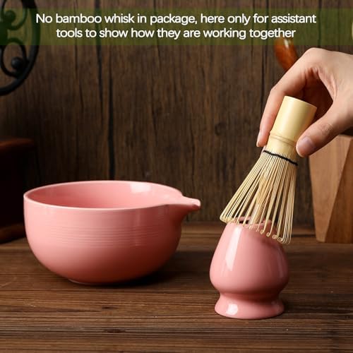 Patelai 2 Set Matcha Bowl and Whisk Holder