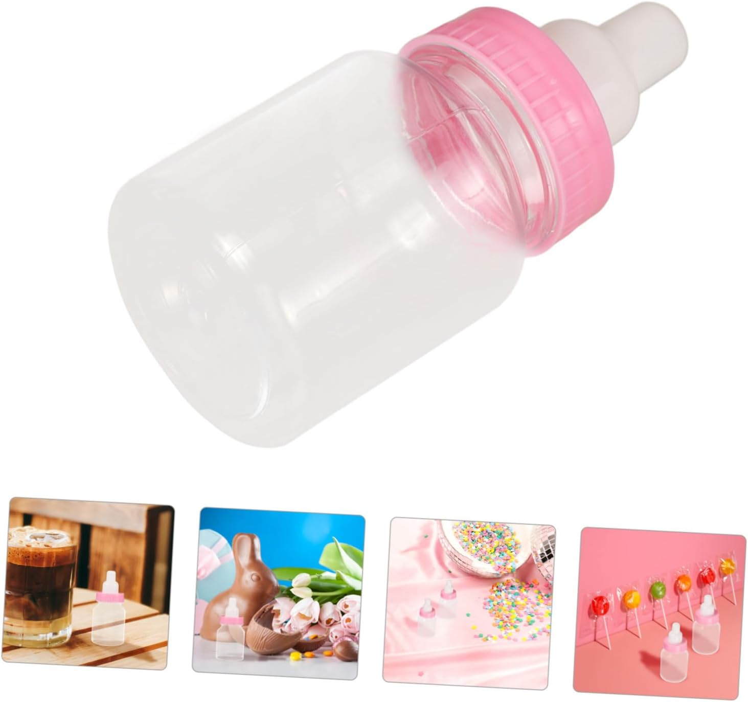 Unomor 12Pcs Candy Bottle Boxes Reusable Party Favors