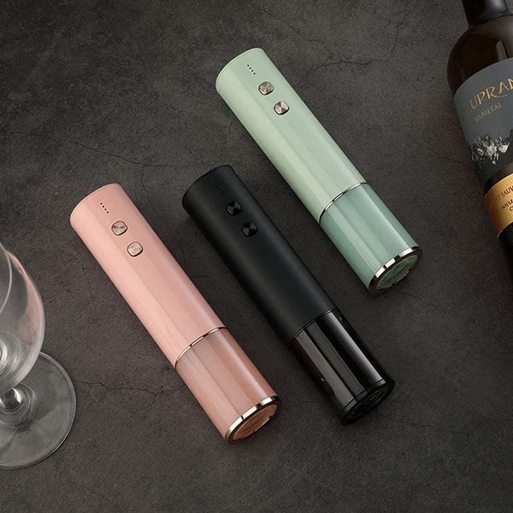 UOOD Rechargeable Electric Wine Opener with USB Charging and Corkscrew