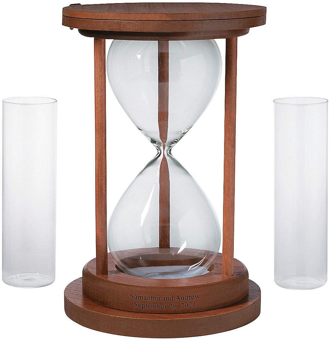 Fun Express Personalized Unity Sand Hourglass Set White