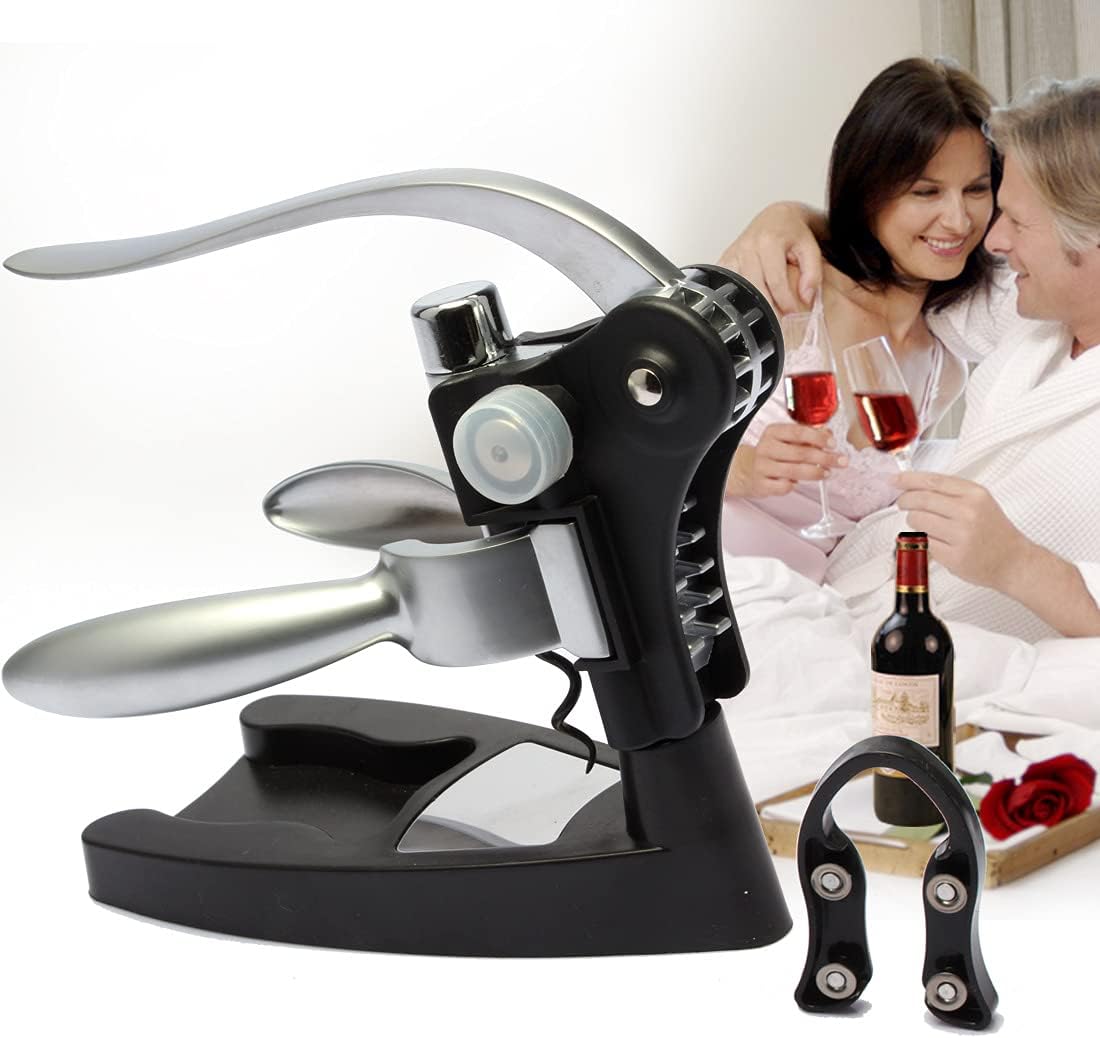TIDECAT Wine Opener Corkscrew Set with Foil Cutter