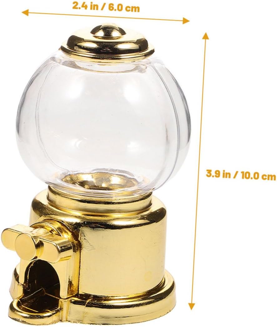 Unomor 12pcs Wedding Candy Box with Spinning Gumball Dispenser