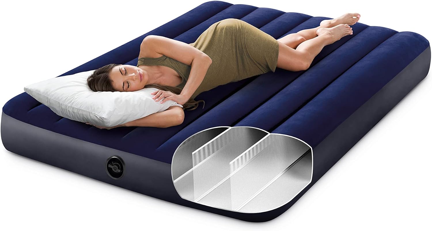 Intex Dura-Beam Air Mattress Full Size 10in 600lb