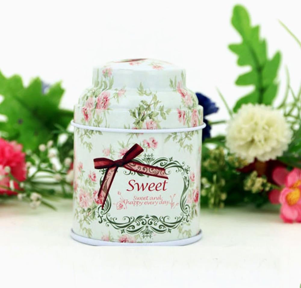 TooGet Cylinder Tinplate Tins 6-Pack for DIY Candles and Storage