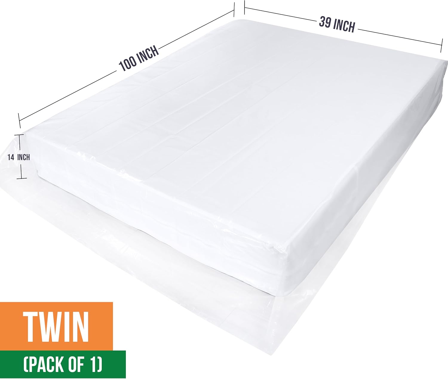 Utopia Home Mattress Bag for Twin Size Mattress Protection