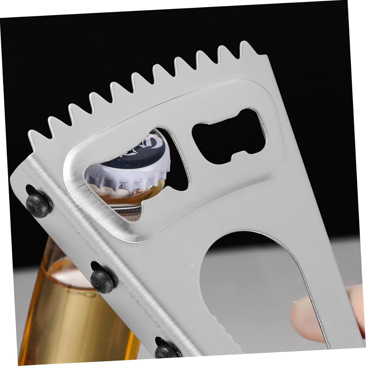 Zerodeko Multi-Functional Can Opener Stainless Steel Electric Portable Wine Opener