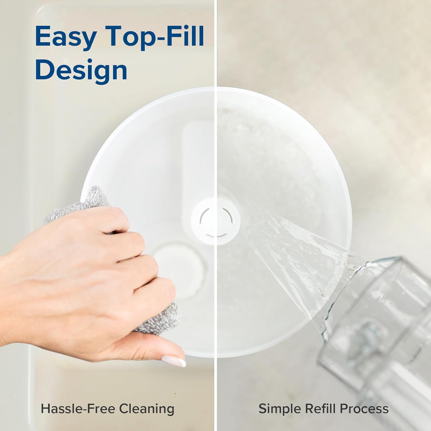 LEVOIT Humidifier Cool Mist Top Fill for Bedroom