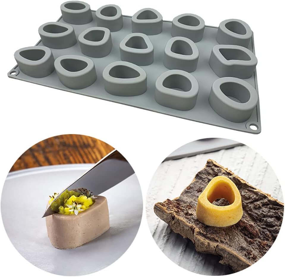 EUBUY Fruit Snack Silicone Molds for DIY Crafts