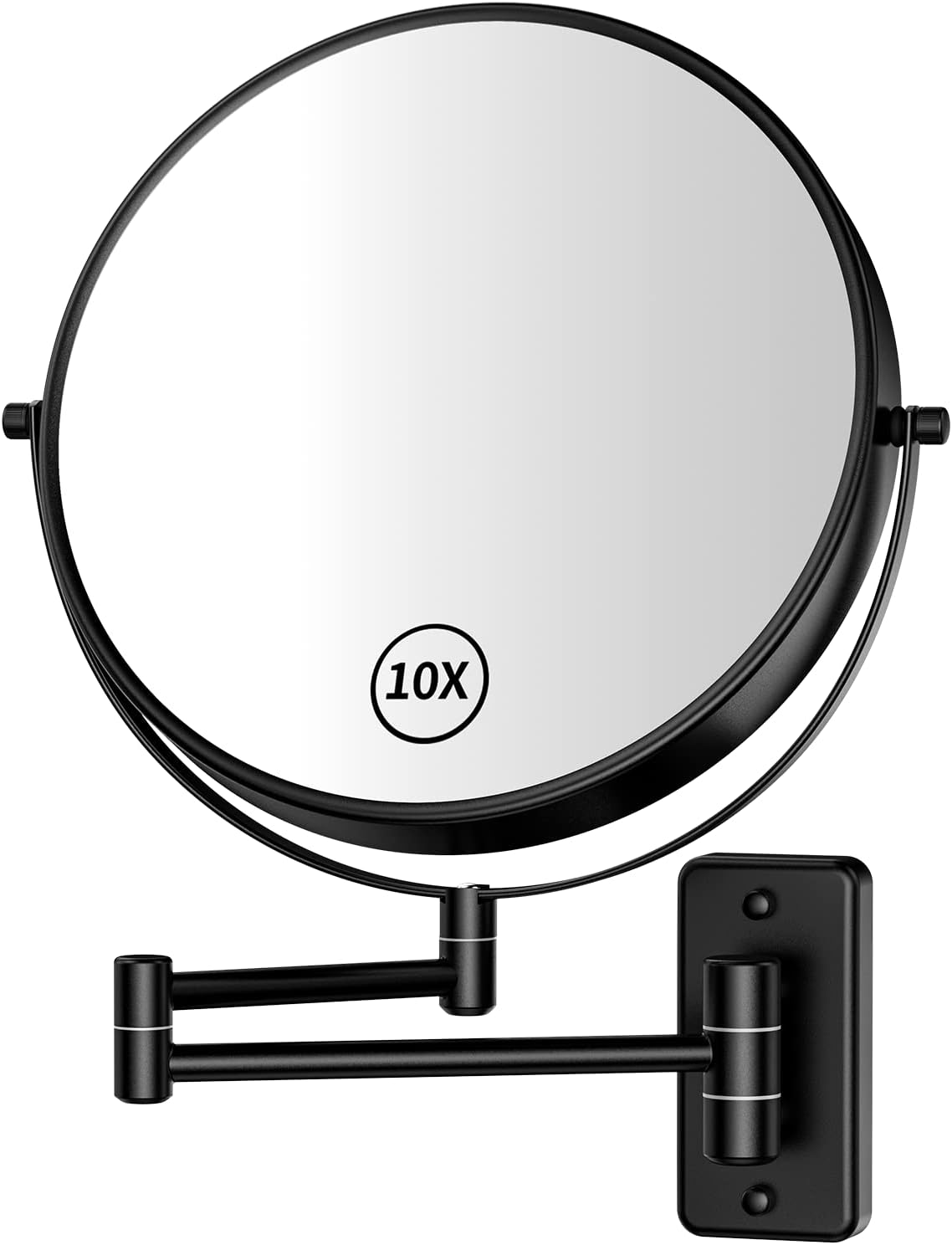 Gospire 9 Inch Double-Sided Magnifying Mirror for Men and Women