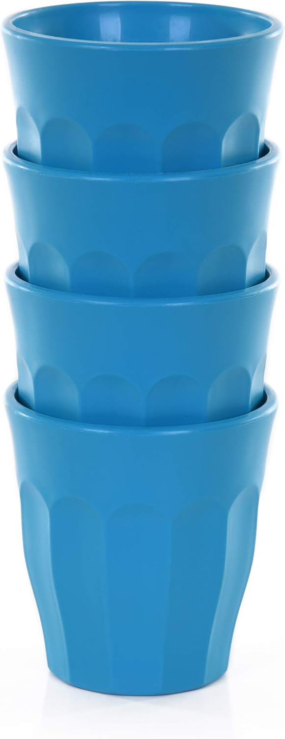 Mintra Unbreakable Tumblers 4pk - Bold Turquoise Collection