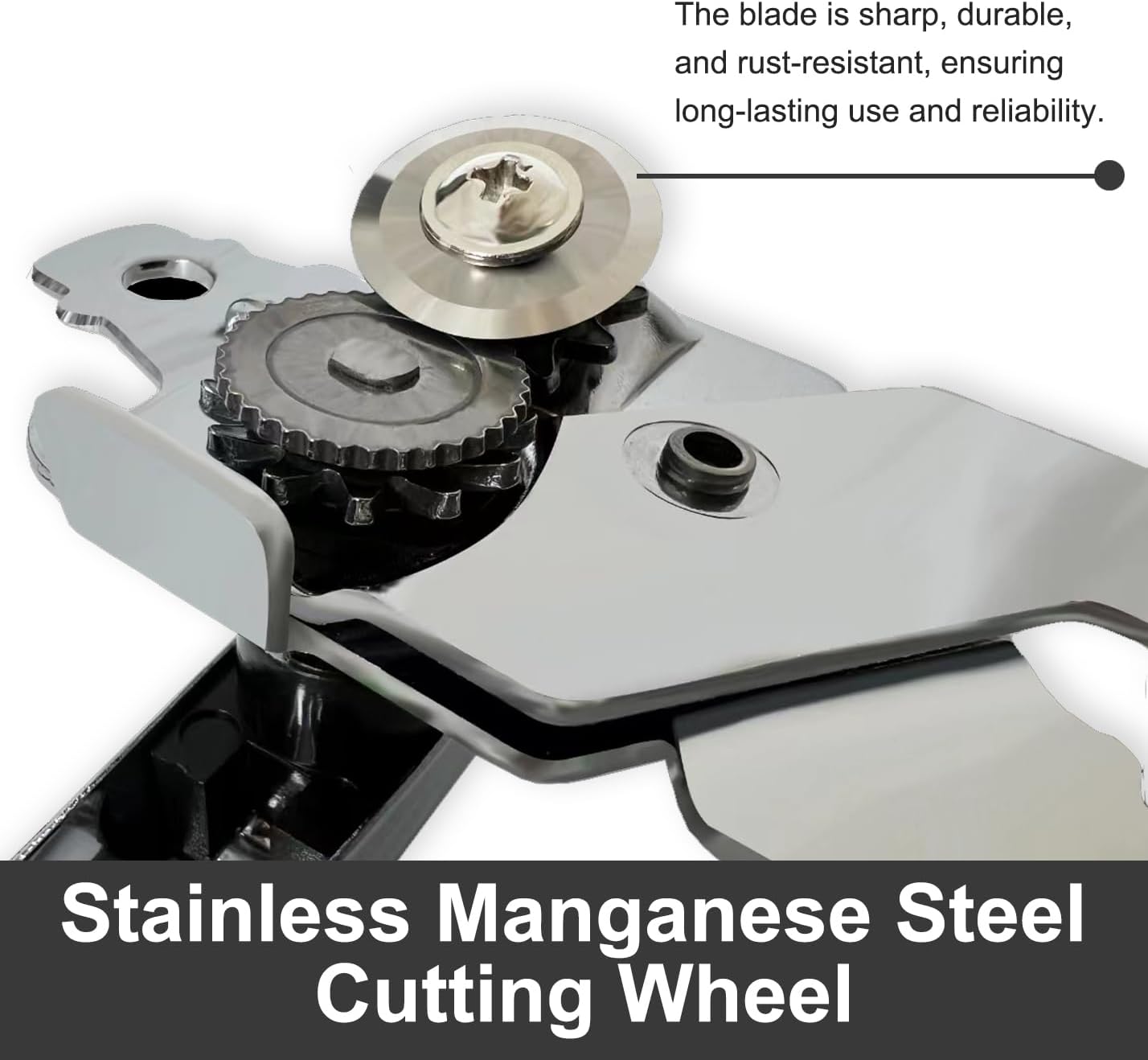 LunaCozy Manual Can Opener with Large Knob Handle