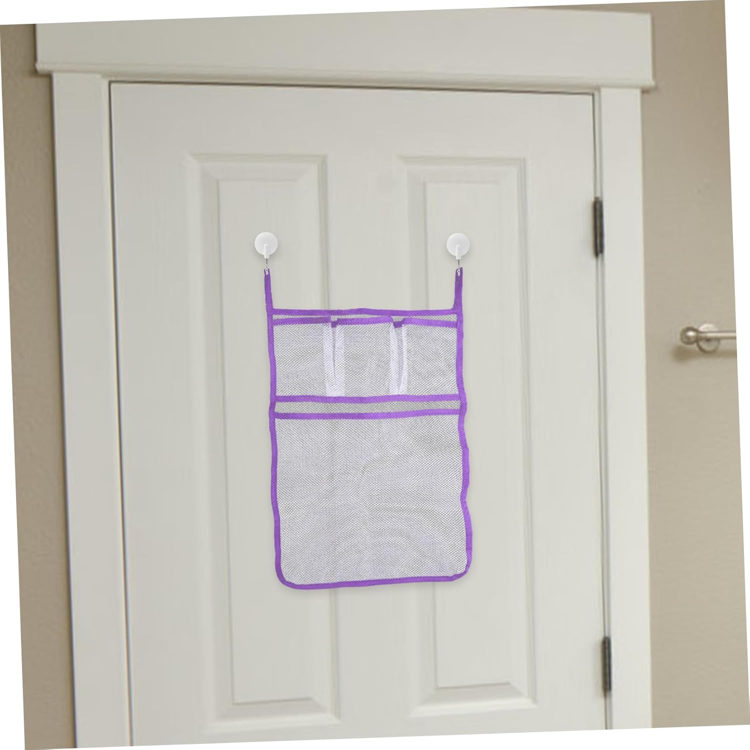 ABOOFAN Multi-functional Bathroom Shower Organizer Hanging Mesh Bag