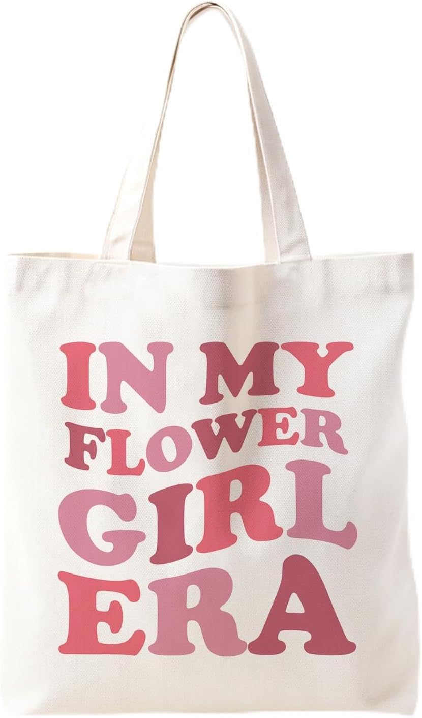 Zeghk NaZaUK Flower Girl Proposal Tote Bag