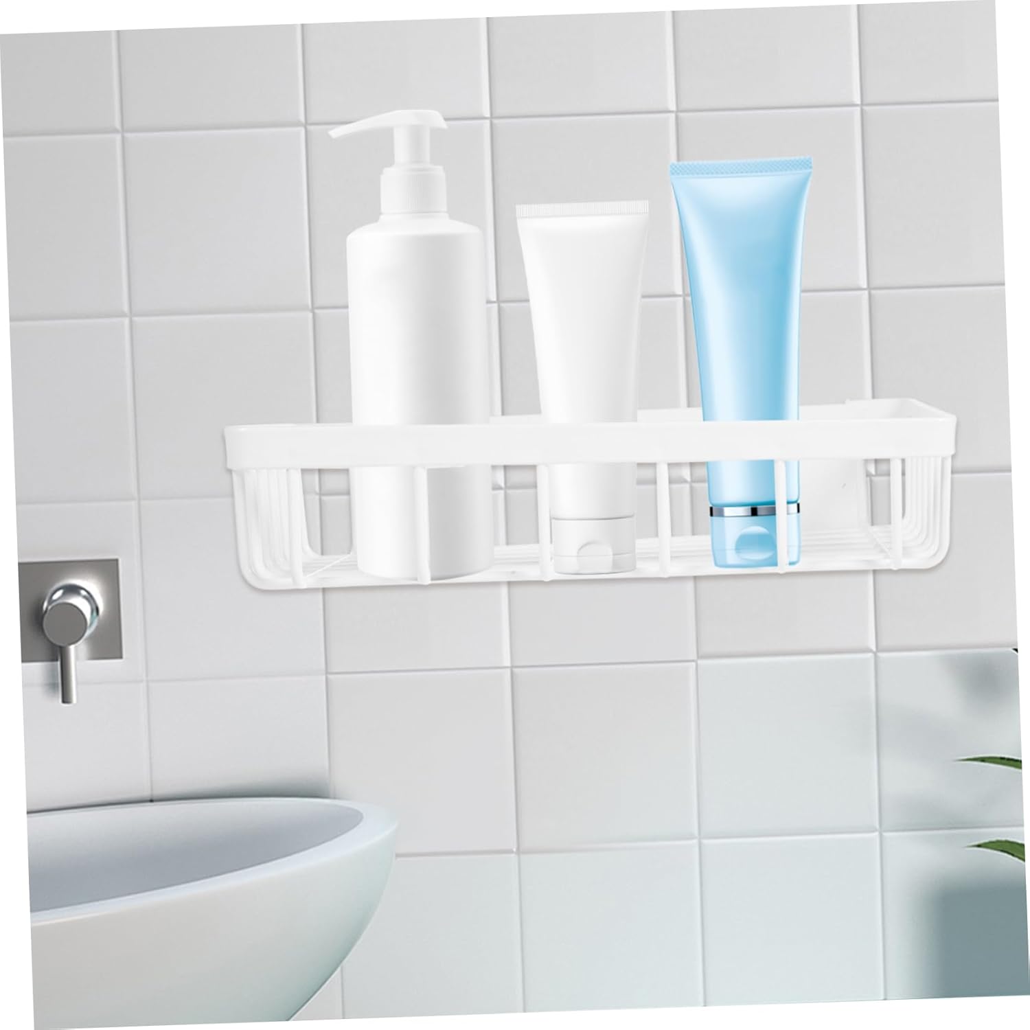 Ciieeo Wall Mounted Bathroom Storage Organizer Shelving Rack
