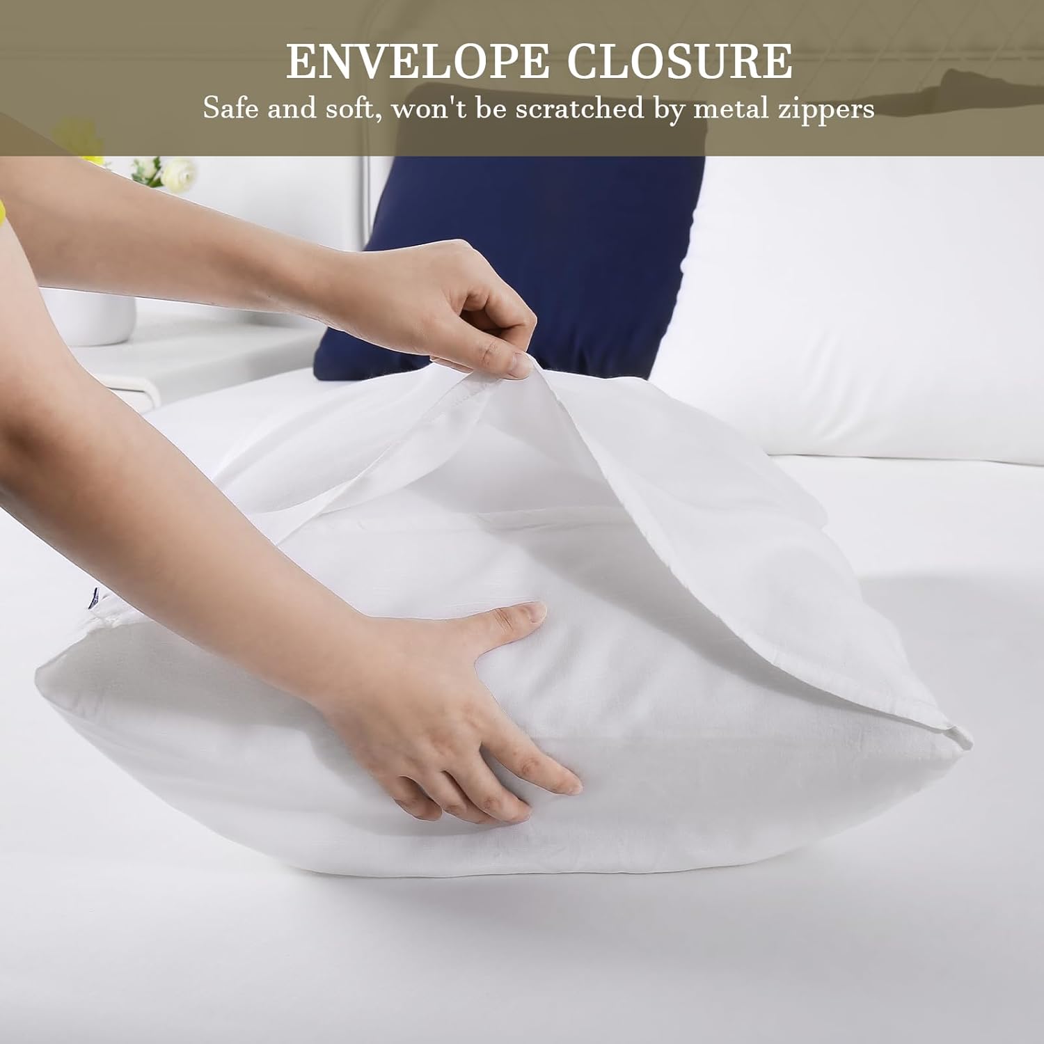 Avolare Cooling Pillowcases 20x26 White 1
