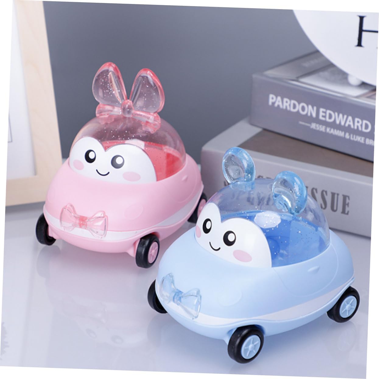 Unomor Cartoon Candy Box Toy Car for Birthday Party Favors