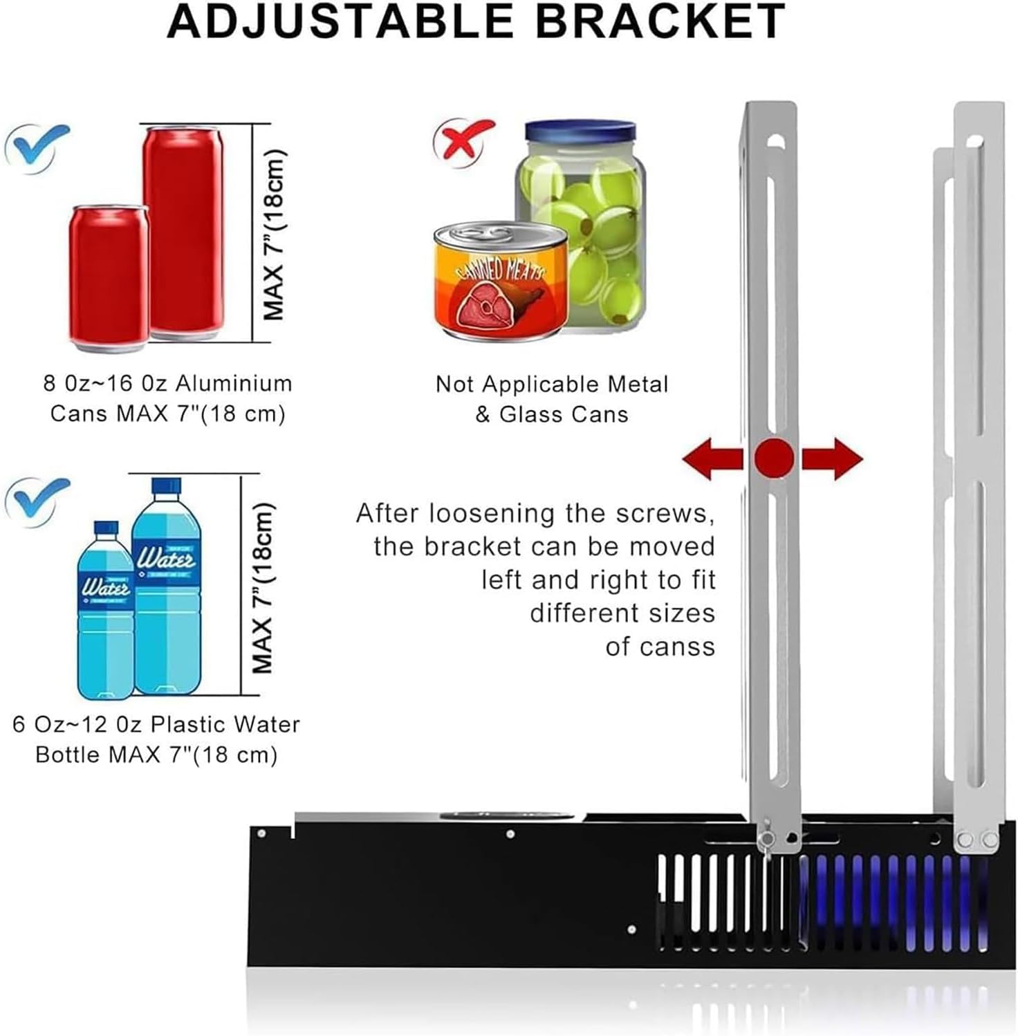 Mavdecll Electric Can Crusher Auto Load 8oz-16oz