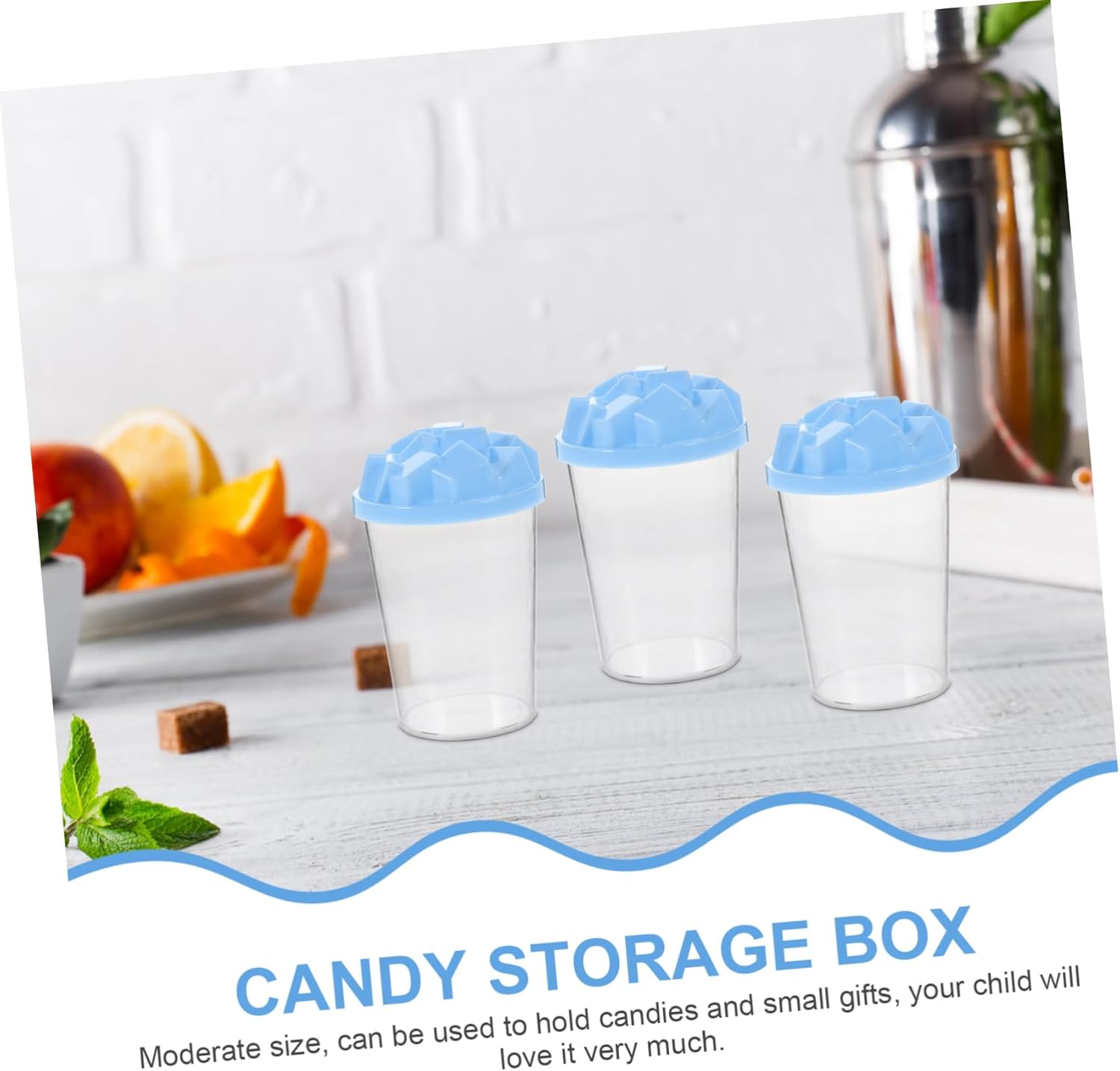 Unomor 12pcs Clear Candy Boxes for Wedding and Party Favors