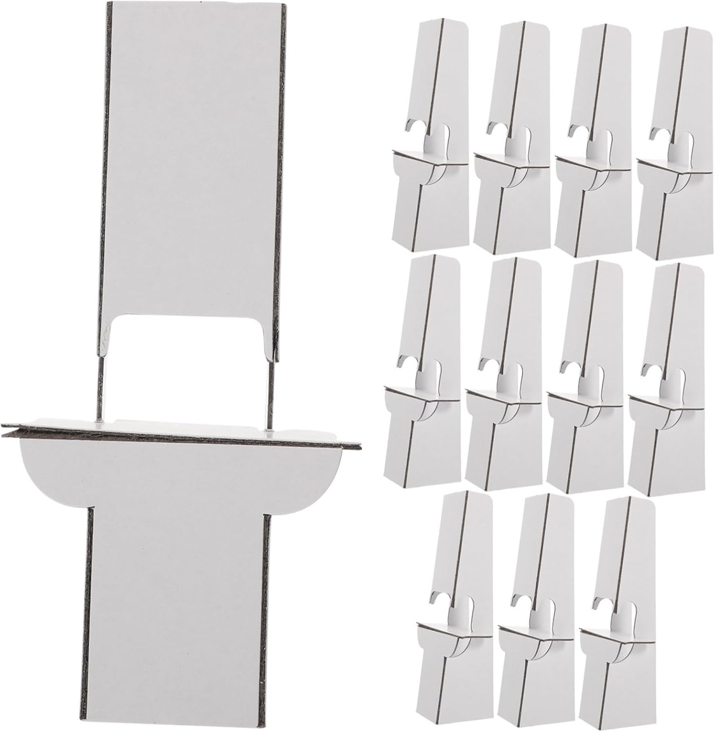 Homoyoyo 12pcs Cardboard Easel Stands for Posters and Pictures