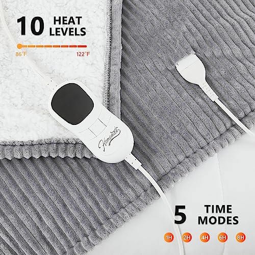 Homemate Heated Blanket Electric Throw 50x60 Inches
