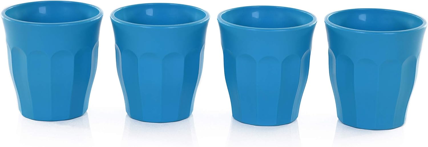 Mintra Unbreakable Tumblers 4pk - Bold Turquoise Collection