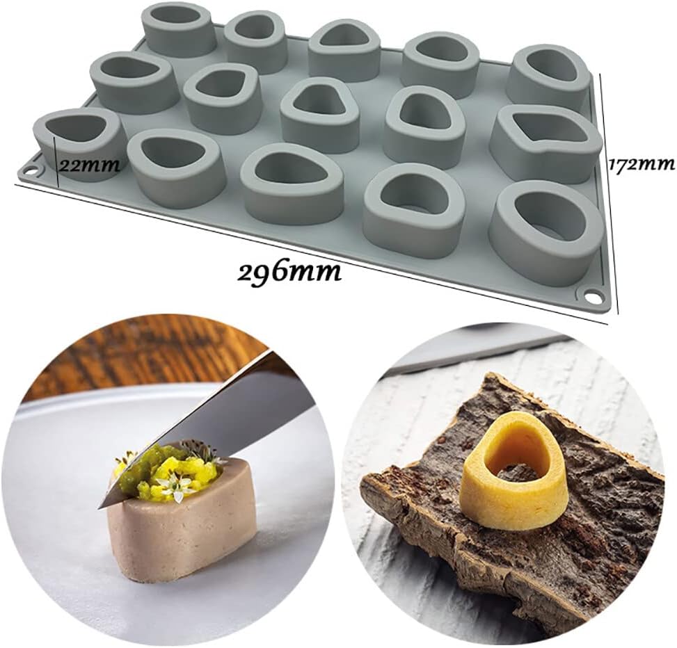 EUBUY Fruit Snack Silicone Molds for DIY Crafts