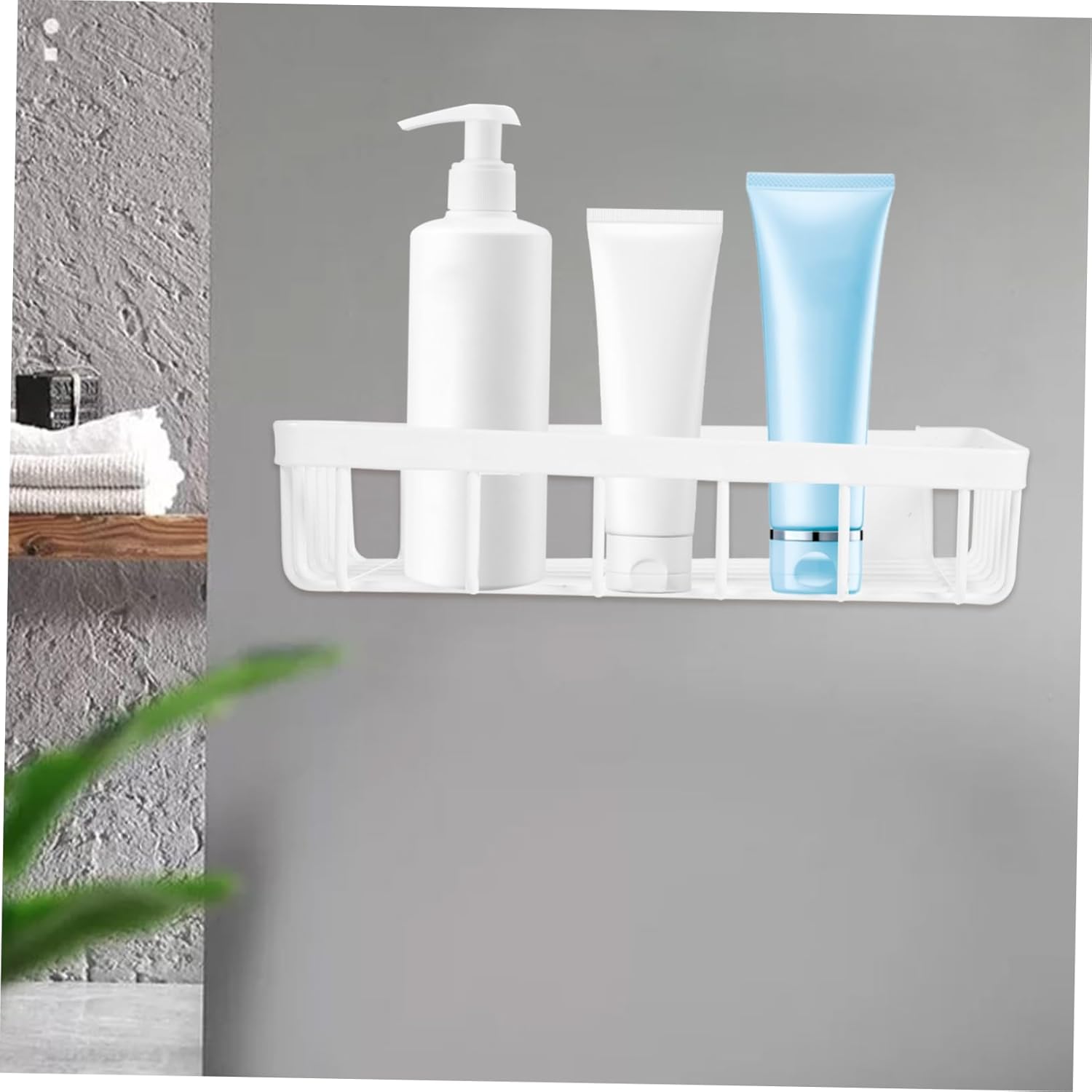Ciieeo Wall Mounted Bathroom Storage Organizer Shelving Rack