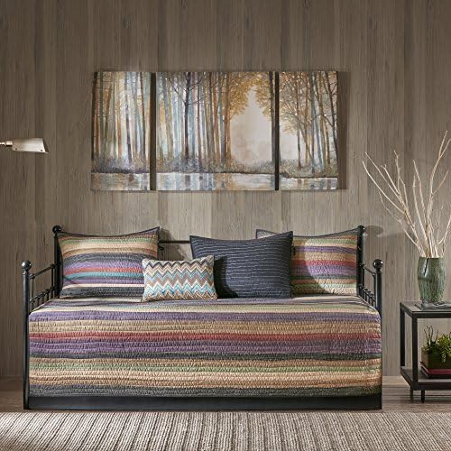 Madison Park Reversible Daybed Cover Set Yosemite Purple Teal