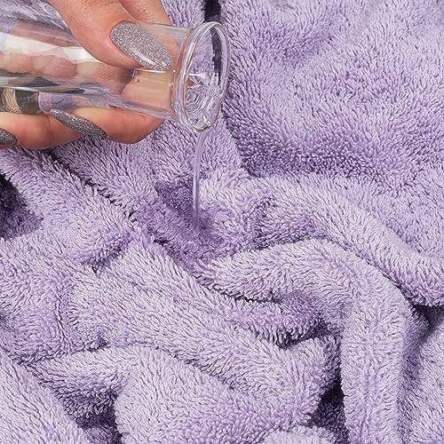 Cotton Paradise 6 Piece Lilac Towel Set