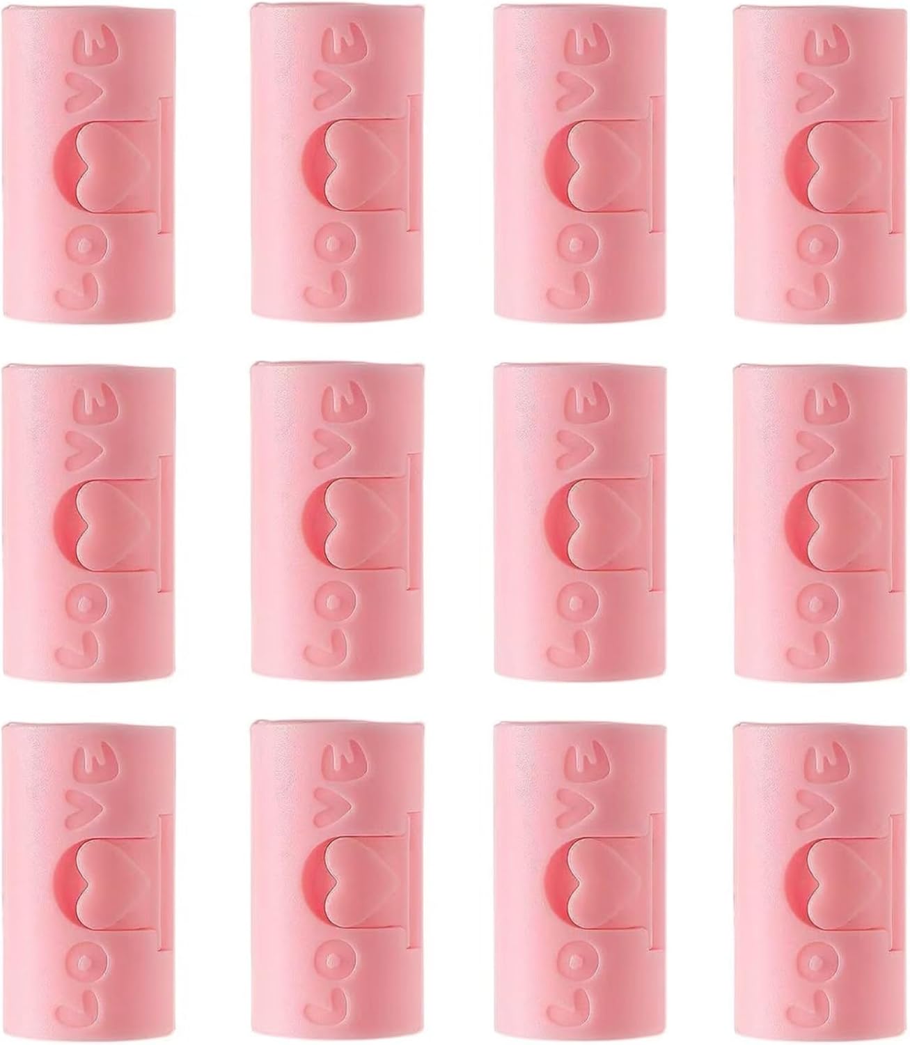 12 PCS Pink Bed Sheet Grippers Duvet Clips