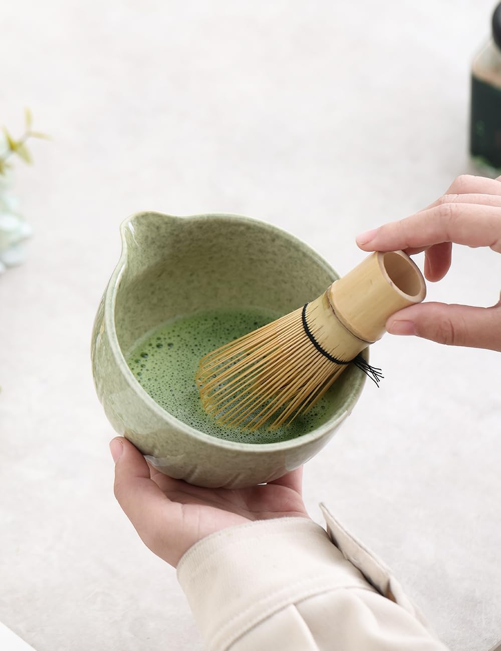TANG PIN Matcha Set - 4 Piece Kit for Tea Ceremony