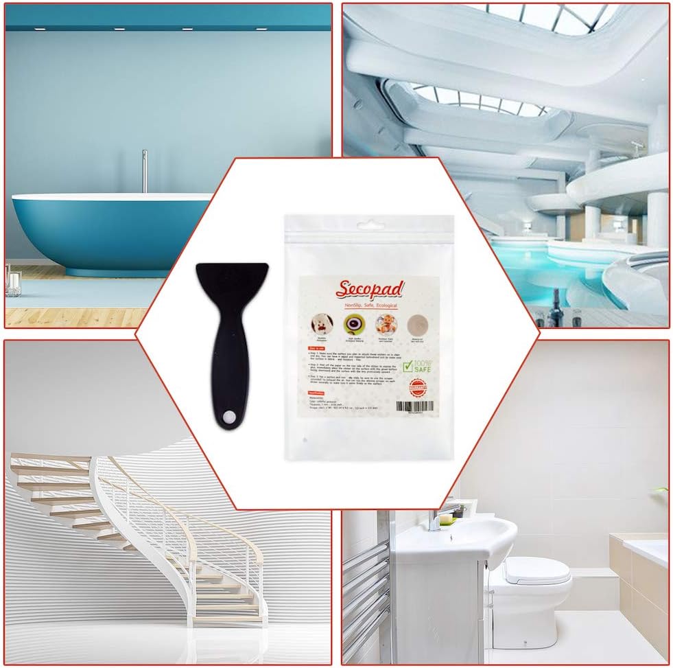 20PCS Non Slip Bathtub Stickers with Ocean Fish Design