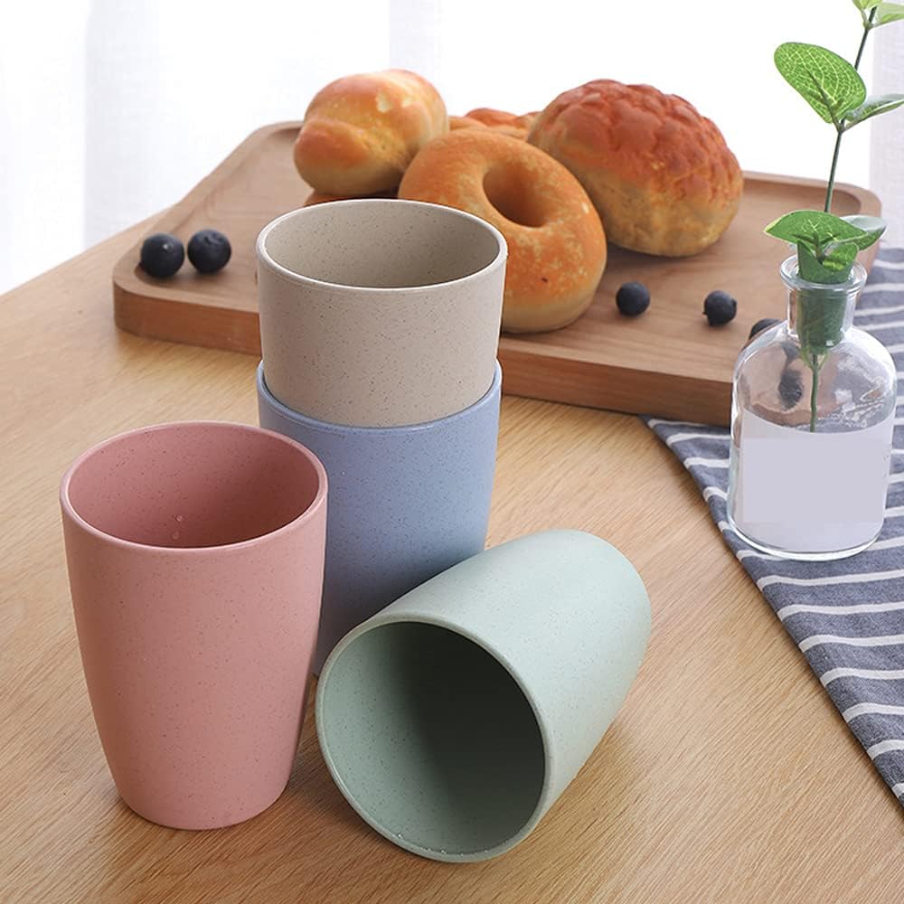 NeschToy 12oz Drinking Tumblers Set of 5 Pink