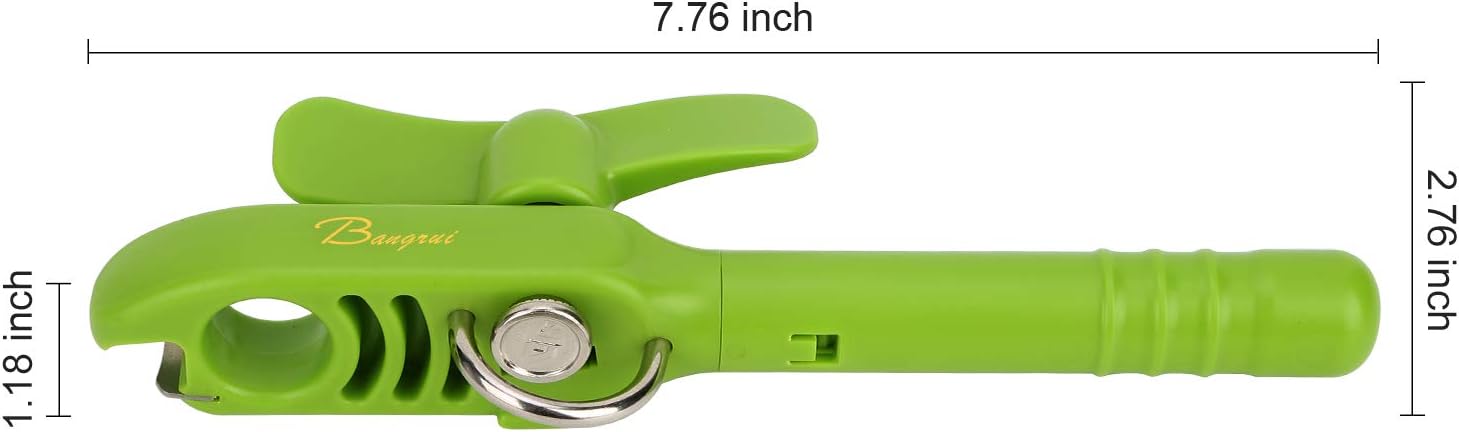 Bangrui 4-in-1 Safe Can Opener with Corkscrew