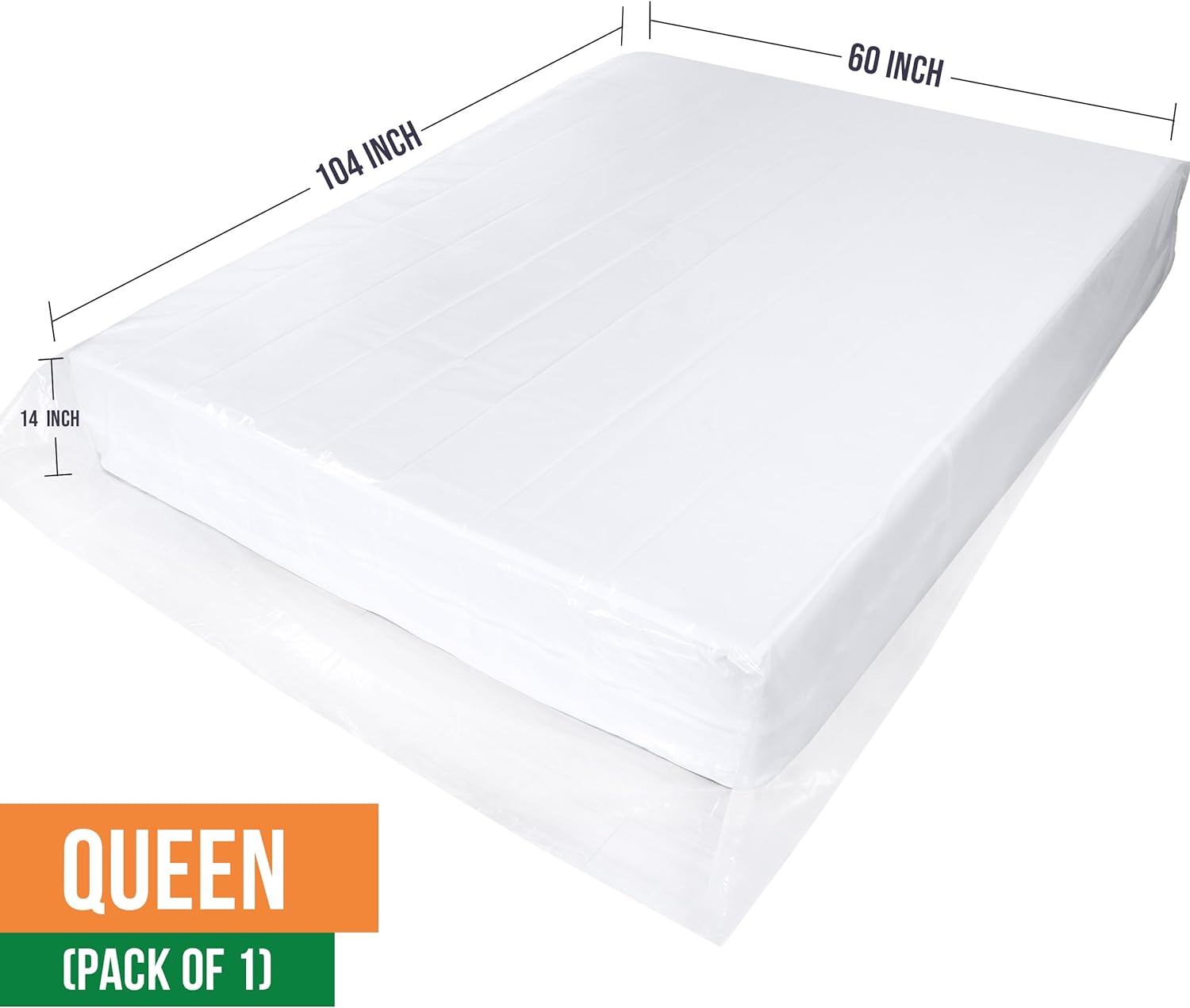 Utopia Home Queen Size Mattress Bag 4 Mil Heavy Duty