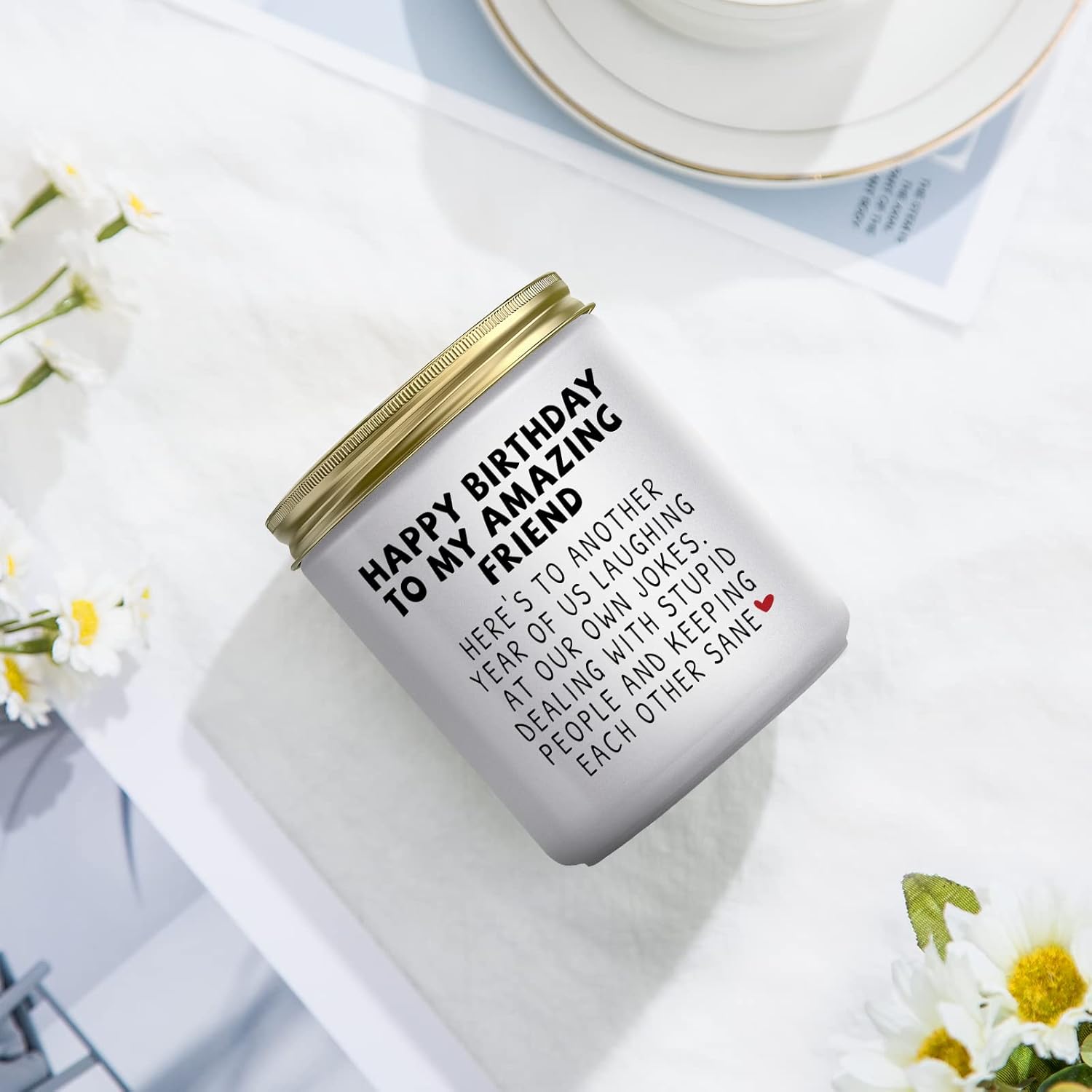 Jonico Lavender Candle Birthday Gift for Women