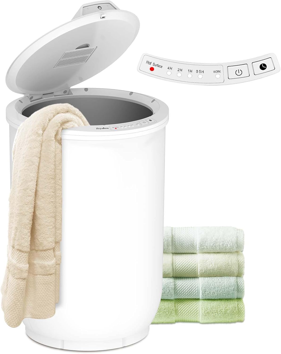 Ultra Large Capacity Towel Warmer Bucket with Timer and Safety Lock