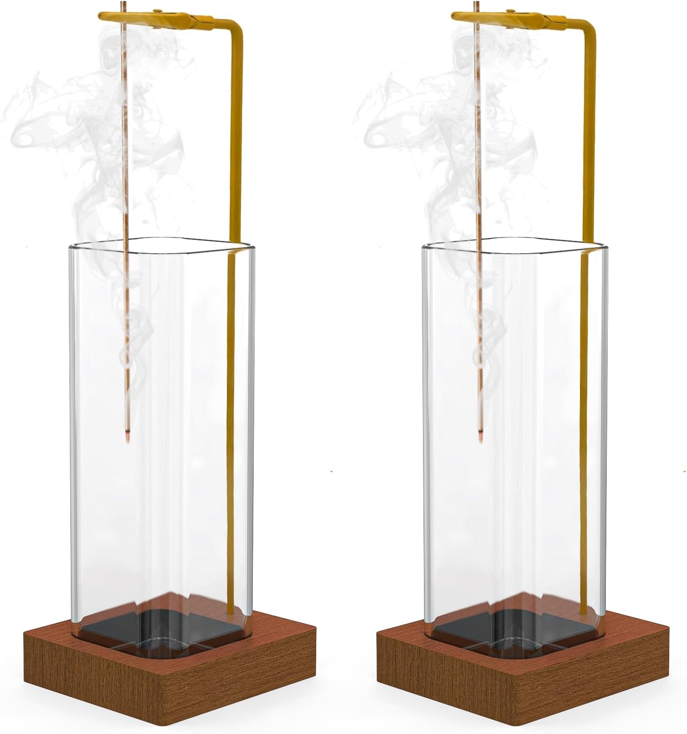 2 Pack Incense Holders - Anti-Ash Flying Modern Design