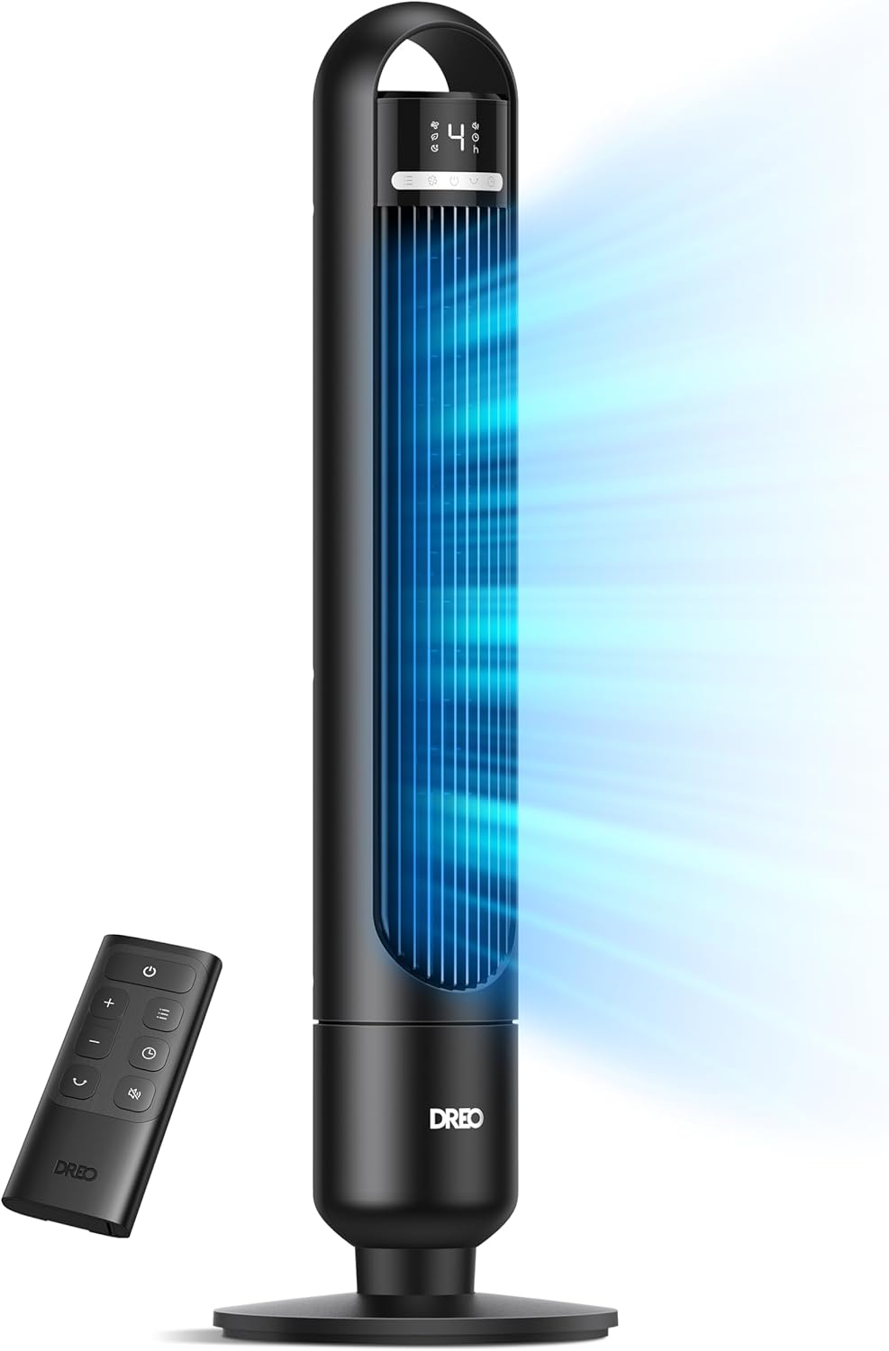 Dreo Tower Fan for Bedroom with 4 Speeds and 3 Modes