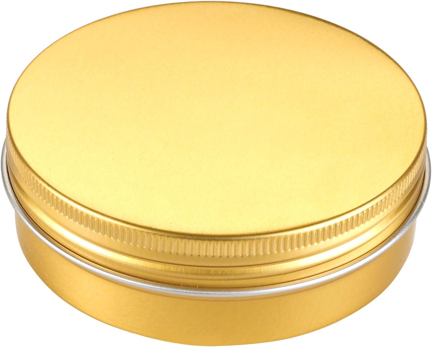 Foraineam 24-Piece 4 Oz Golden Aluminum Storage Tins