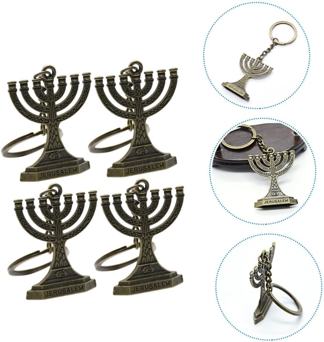 20 Pcs Hanukkah Key Ring Tote Purse Gift Ornaments