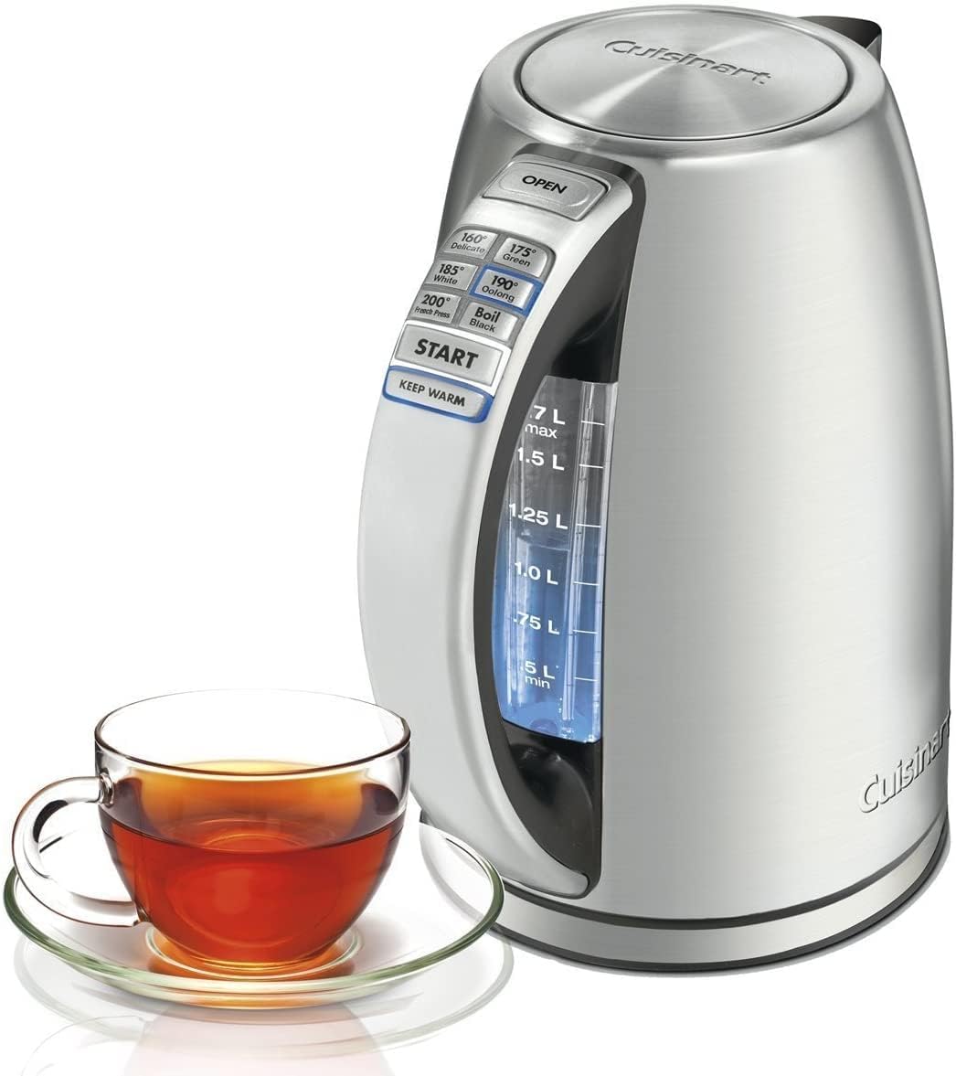 Cuisinart 17 Liter Electric Kettle with 6 Preset Temperatures and Can Opener