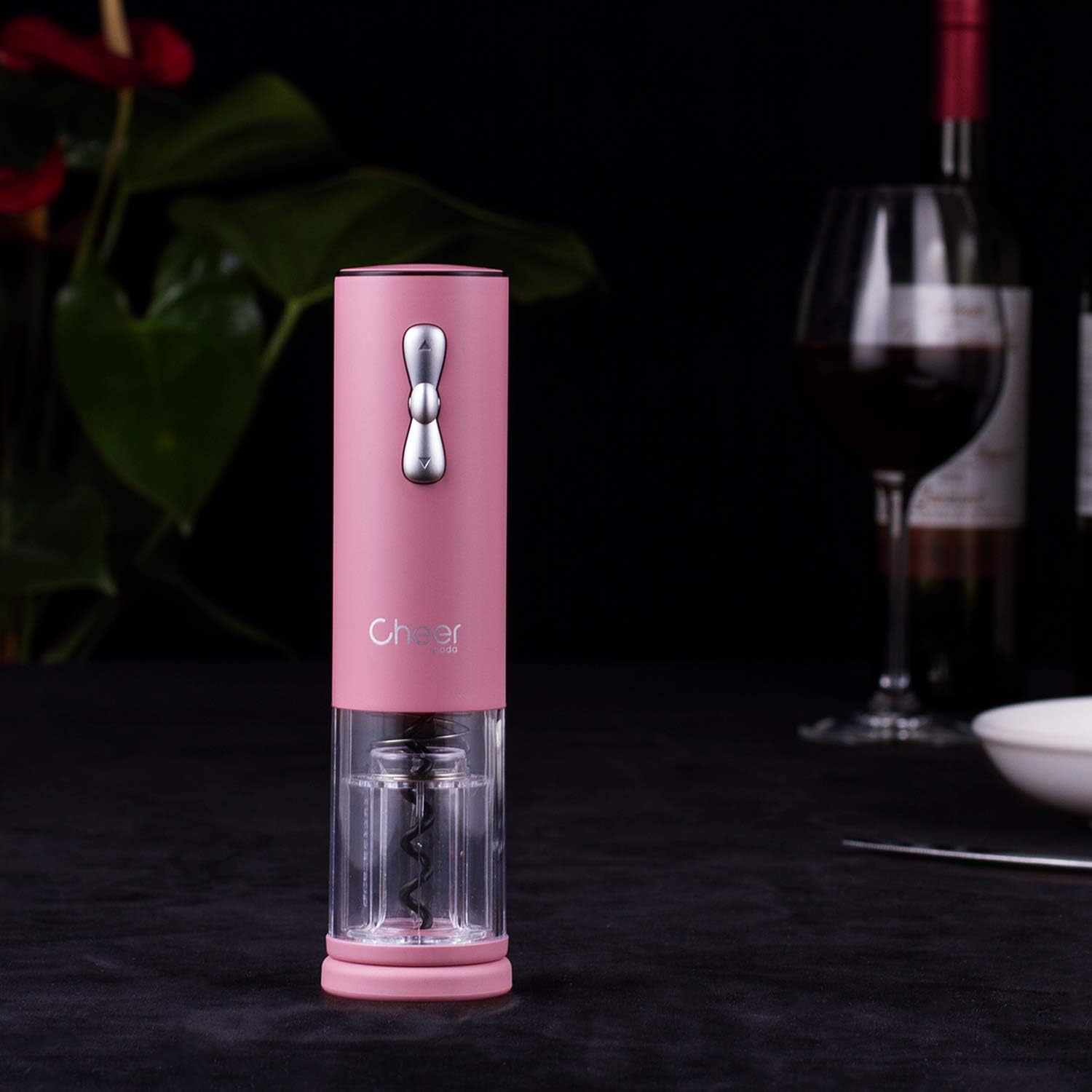 Cheer Electric Wine Opener with USB Rechargeable Battery