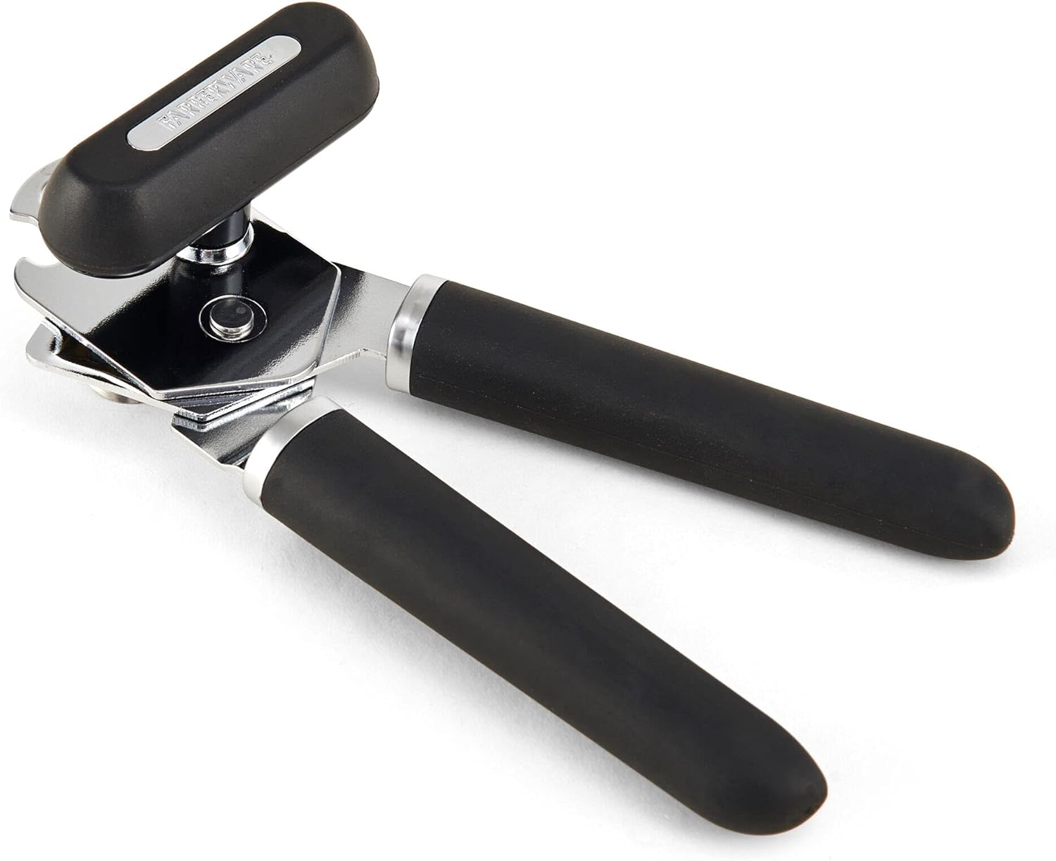 Farberware Pro Soft Knob Can Opener and Bottle Opener Black