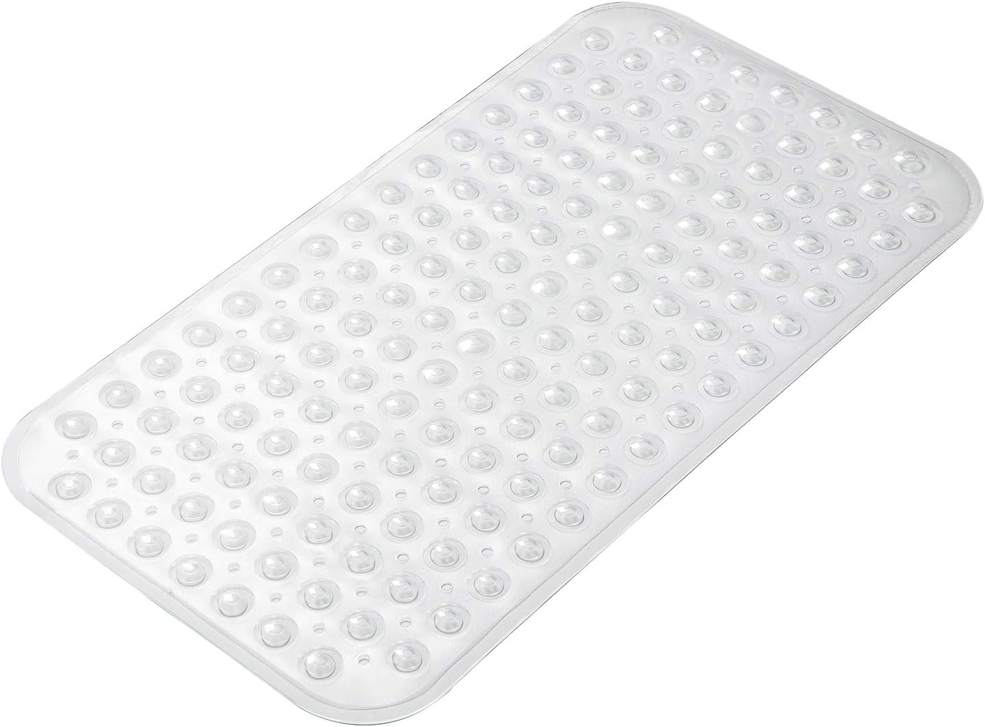 AmazerBath Bath Tub Mat - Non Slip with Suction Cups and Drain Holes