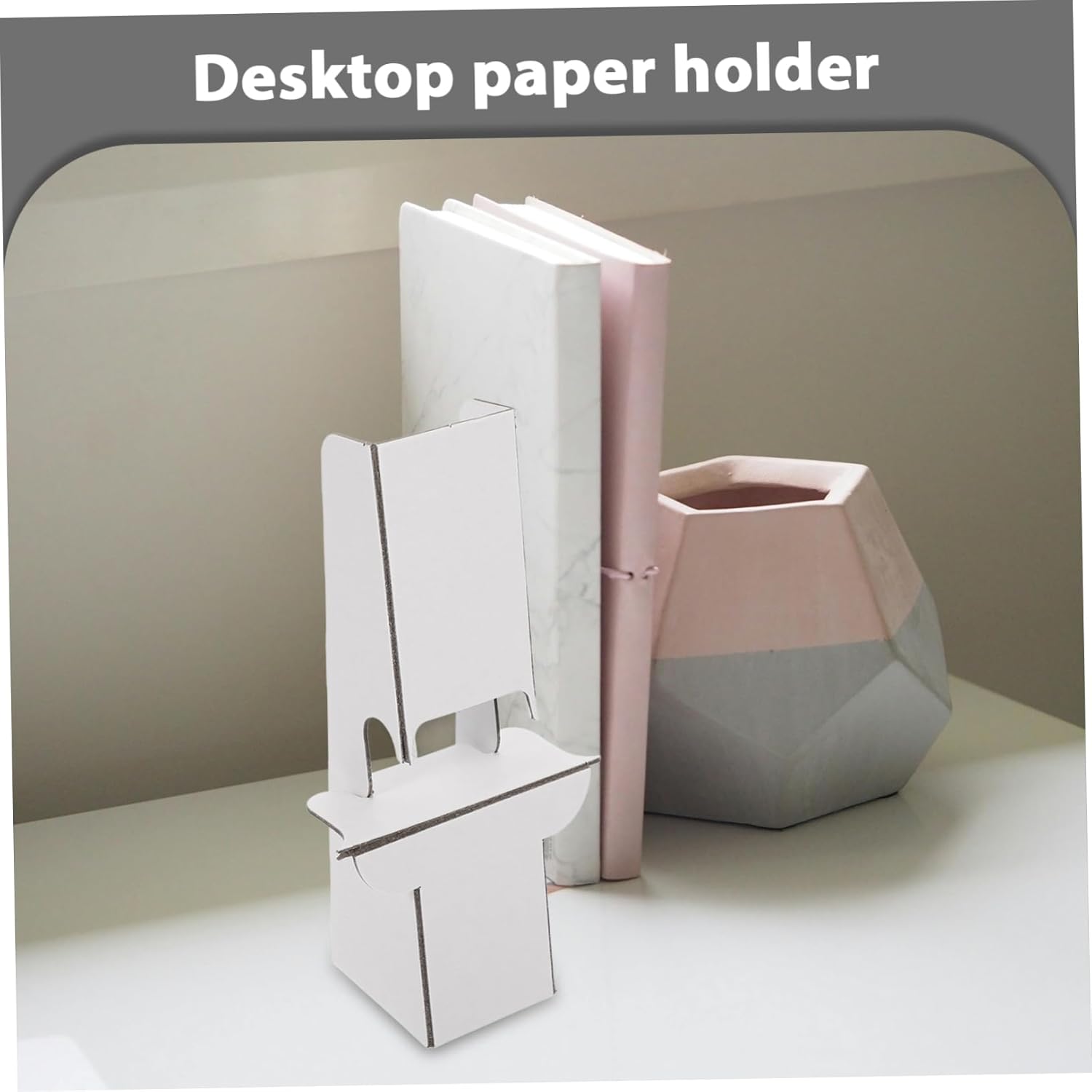 NUOBESTY 12pcs Cardboard Easel Stands for Posters Signs Wedding Events